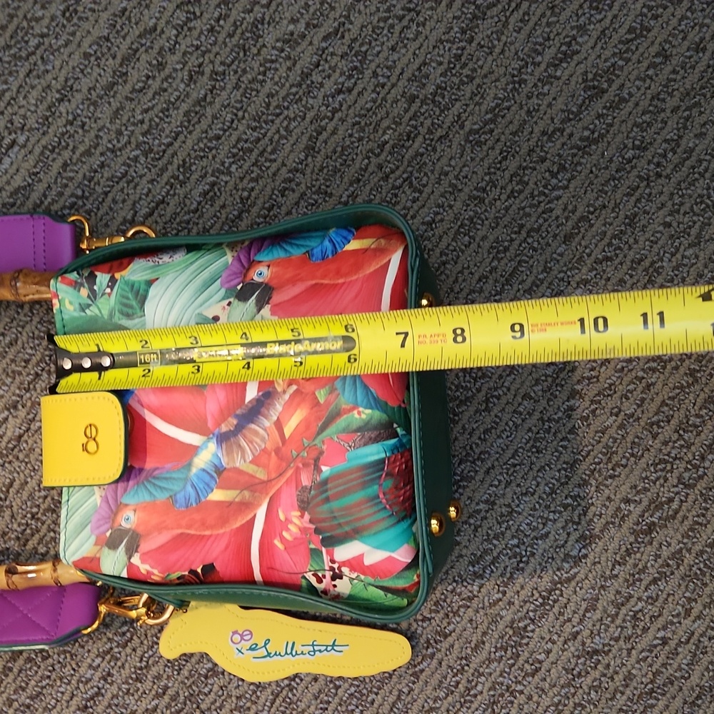 Cloe Guillermo Flores Tropical Print Bag - Picture 8 of 16